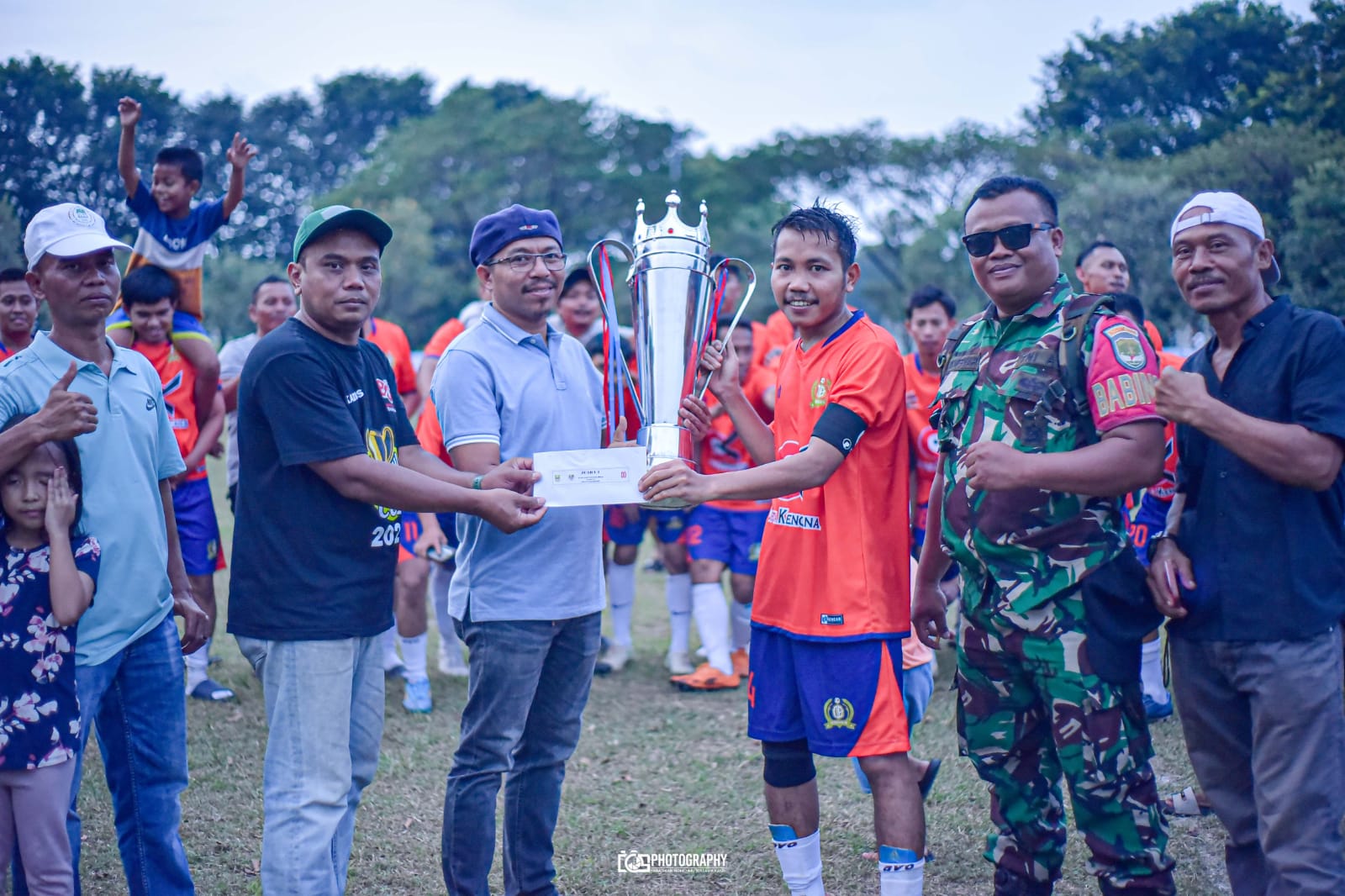 Dukungan Kegiatan Turnamen Sepakbola Tk. Desa Sukaresmi